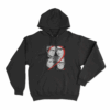 Movie Characters Hoodie Black