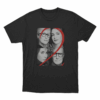 Movie Characters Unisex T Shirt Black