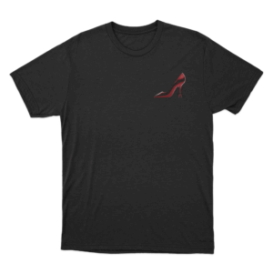 Single Devil Heel Unisex T Shirt Black