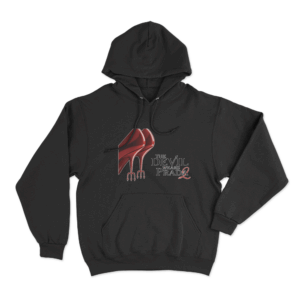 The Devil Wears Prada 2 Dual Heels Hoodie Black