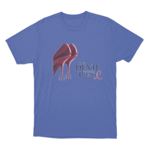 The Devil Wears Prada 2 Dual Heels Unisex T Shirt Blue