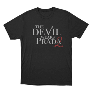 The Devil Wears Prada 2 Logo Unisex T Shirt Black