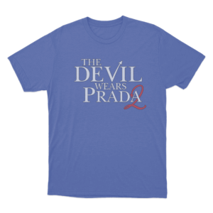 The Devil Wears Prada 2 Logo Unisex T Shirt Blue